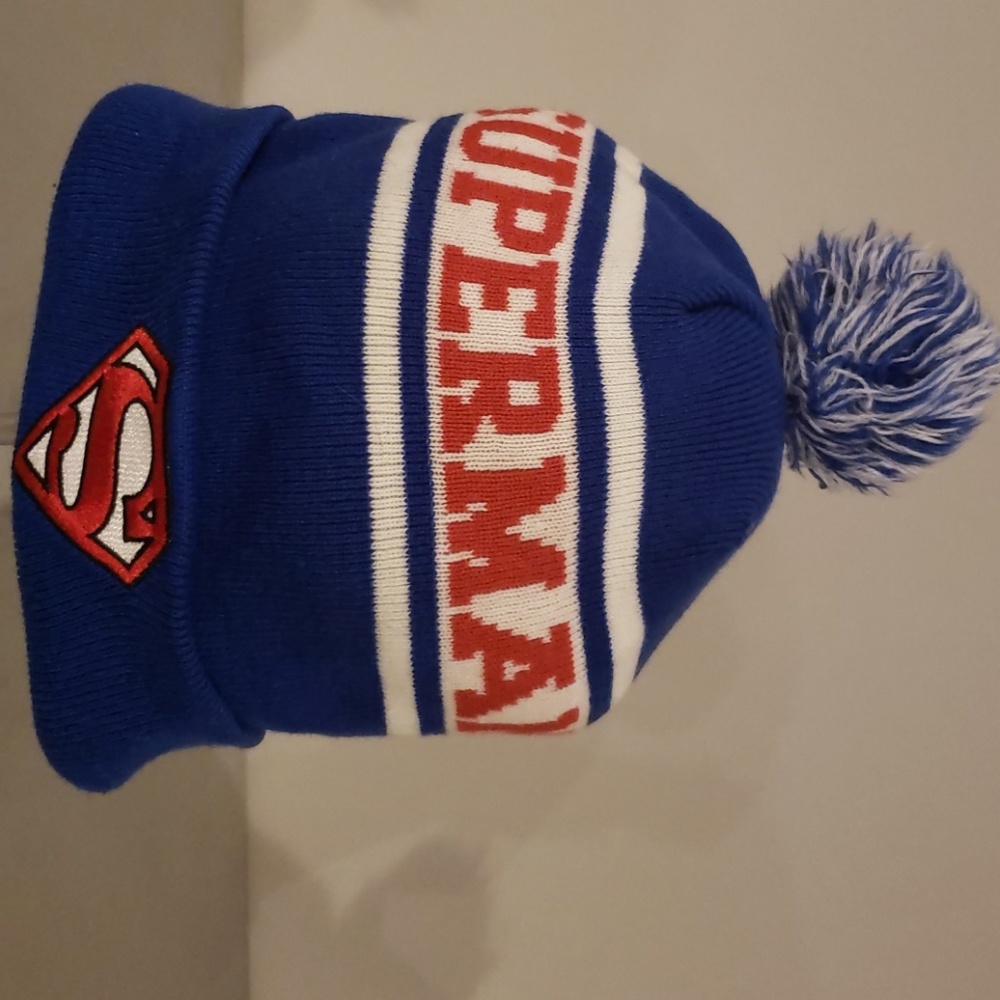 Superman winter hat